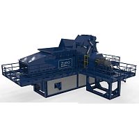 Hammer mill Blue Shark FP horizontalwastefor metals