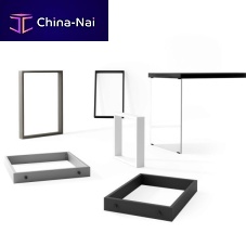 Lacquered aluminum table base FIX contemporaryfor high bar tablescommercial