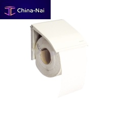 Wall-mounted toilet roll holder U1Bstainless steelpolishedcommercial