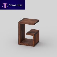 Contemporary side table MENA G 4oakashbeech