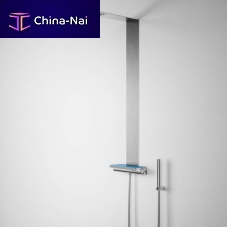 Thermostatic shower column AZULEJO with hand shower