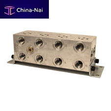 Multi-channel manifold B seriesaluminumhydrauliccustom