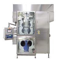 Continuous pack-off system horizontalfor the pharmaceutical industry