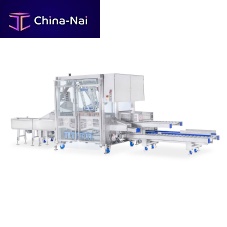 Continuous-motion case packer CP4automatic