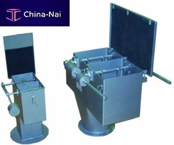 Swing check valve compensation
