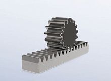 Rack and pinion Customizable SPN rack-and-pinion drives