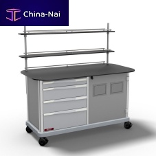 Contemporary sideboard 4SIDEBOARD 3aluminumstainless steelABS
