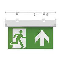 Surface mounted emergency light DOX0103UPrecessedrectangularLED