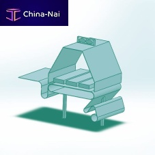 Tunnel oven dryinginfraredair circulating