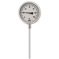 Dial thermometer 608002 seriesbimetallicwith thermowellindustrial