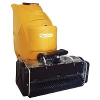 Walk-behind scrubber-dryer electricescalator