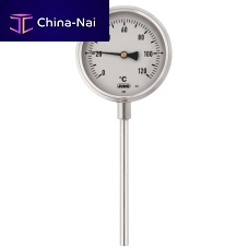 Dial thermometer 608002 seriesbimetallicwith thermowellindustrial