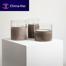 Marble candle holder SANCTUARIO