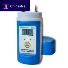 Building materials moisture meter PeakTech® P 5200for woodpinwith digital display