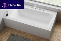 Free-standing bathtub MIRAKLON BWPfor homescontemporaryCorian®