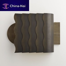 Art Deco wall light SALindoorpolished brassLED