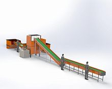 Compact waste crusher-shredder FKT-Filter