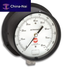 Differential pressure gauge aluminumBourdon tubefor oxygen