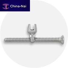 Sacro-iliac joint compression bone screw E.SPINE® TANIT®cannulatedpediatricmetallic