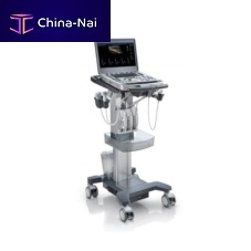 Portable, with trolley ultrasound system M9for cardiovascular ultrasound imagingcolor dopplerbuilt-in console