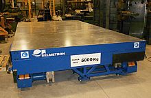 Motorized trolley CTMtransportloadingsteel
