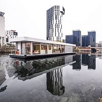 Inboard houseboat MUNICH eco-friendly