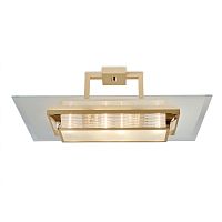 Traditional ceiling light PARIS II GOLDrectangularpolished brassLED