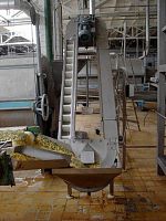Belt bucket elevator for bulk materialsfor conveyor