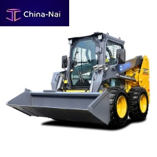 Diesel skid steer loader XC760Krubber-tired