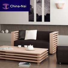 Contemporary sofa CUBETTOfabric2-personon casters