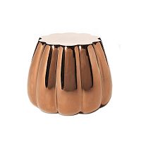 Contemporary pouf OPPIACEIglazed ceramicfor outdoor use