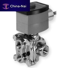 Pilot-operated solenoid valve 3-wayfor waterrugged