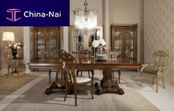 Classic dining table LIBERTYwoodenrectangularhome
