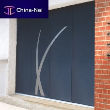 Thermo-lacquered steel garage door sliding sectionalaluminumstainless steel