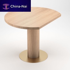 Contemporary table CUT CIRCLEoakround