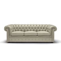 Sofa bed CHESTERChesterfieldfabricleather