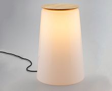 Floor lamp 100884woodenpolyethylenecontemporary