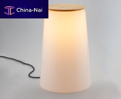 Floor lamp 100884woodenpolyethylenecontemporary