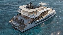 Catamaran motor yacht 76cruisingflybridge4-cabin