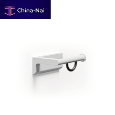 Wall-mounted toilet roll holder Cavere aluminumblacksatin
