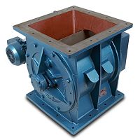 Pneumatic conveying rotary valve powder