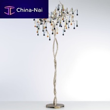 Floor-standing lamp OLEAmetalglasstraditional