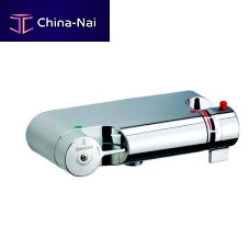 Shower mixer tap 274500000wall-mountedthermostaticchromed metal