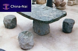 Contemporary table stonerectangular