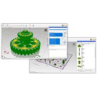 Modeling 3D printing software