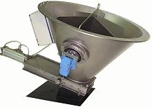 Vibrating unloader bulk powder