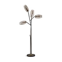 Floor-standing lamp DIANTHA TERRAmetalblown glasscontemporary