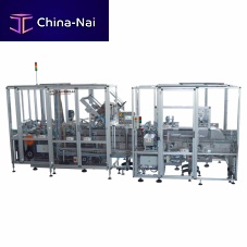 Intermittent-motion case packer AP200horizontalPLC-controlledautomatic