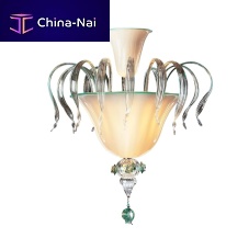 Contemporary ceiling light 8011glassstainless steelLED