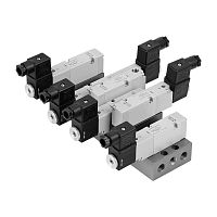 Spool pneumatic directional control valve 70 seriespneumatically-operatedsolenoid-operated5/2-way